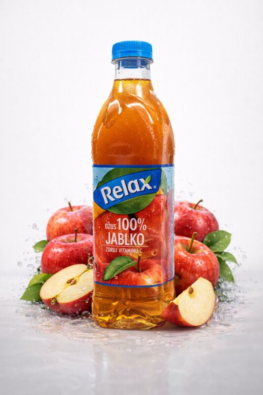 Relax Jablko 100% PET 1L